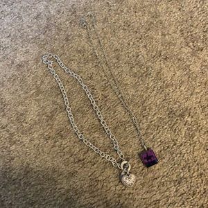Two necklaces. $15 for both OBO